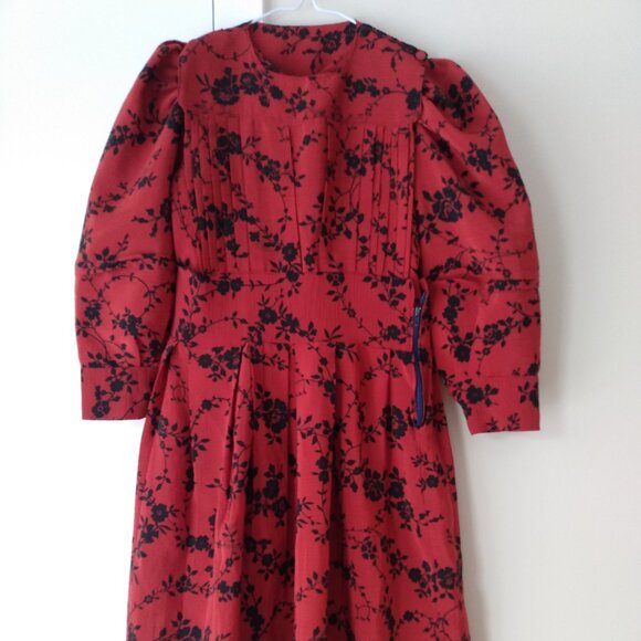 Amish Mennonite Girl Handmade Cape Dress 29" Chest 26"W Handmade Modest Children - Picture 1 of 14